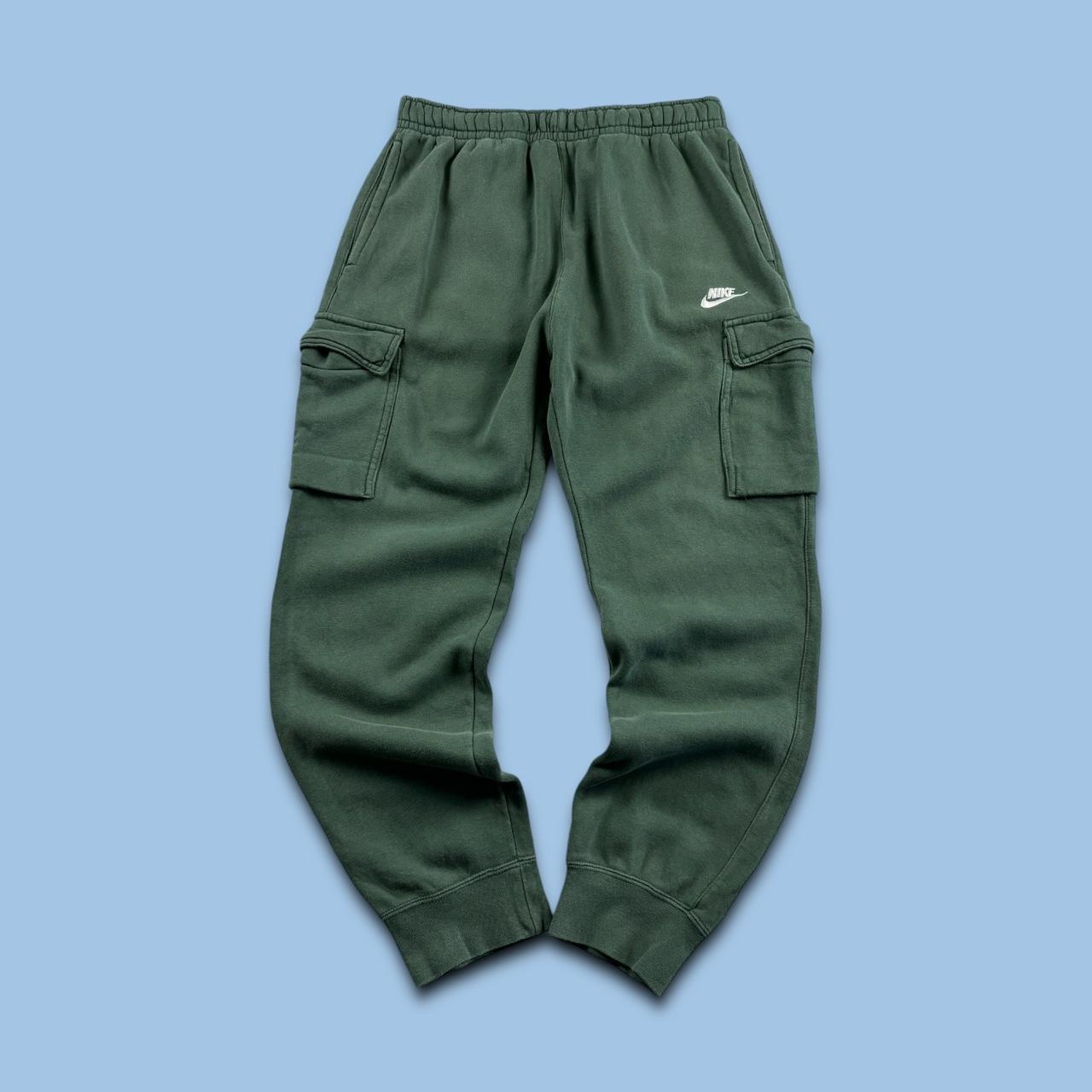NIKE BAGGY CARGO SWEATPANTS GREEN (M)