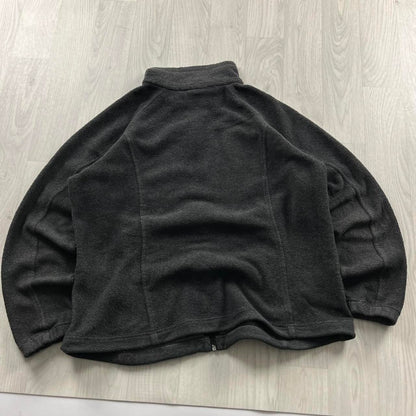 VINTAGE Y2K COLUMBIA ZIP UP FLEECE GREY