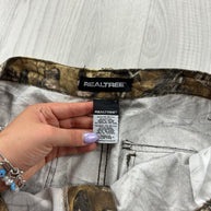 VINTAGE REALTREE WIDE LEG CAMO CARGO PANTS