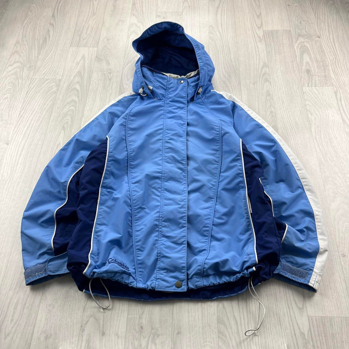 VINTAGE Y2K COLUMBIA TECHNICAL SKI JACKET BLUE