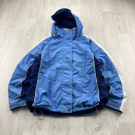 VINTAGE Y2K COLUMBIA TECHNICAL SKI JACKET BLUE