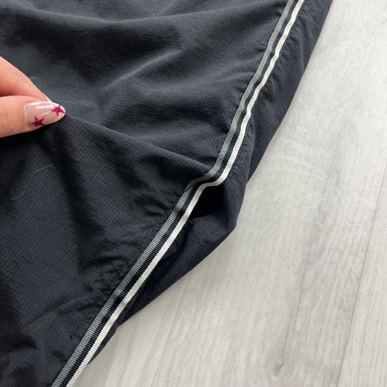 VINTAGE Y2K REEBOK BAGGY TRACKSUIT BOTTOMS BLACK