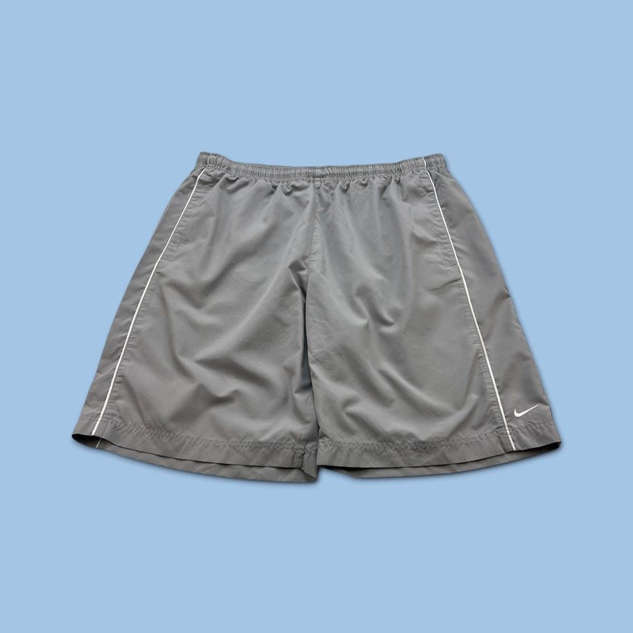 VINTAGE Y2K NIKE BAGGY SPORT SHORTS GREY