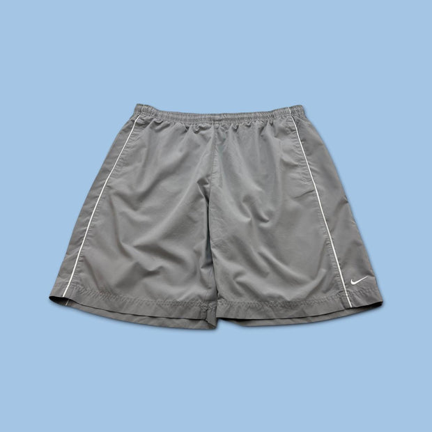 VINTAGE Y2K NIKE BAGGY SPORT SHORTS GREY