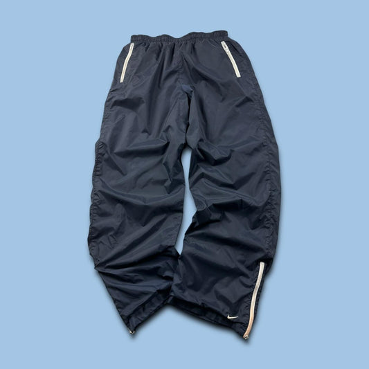 VINTAGE Y2K NIKE BAGGY TRACKSUIT BOTTOMS NAVY