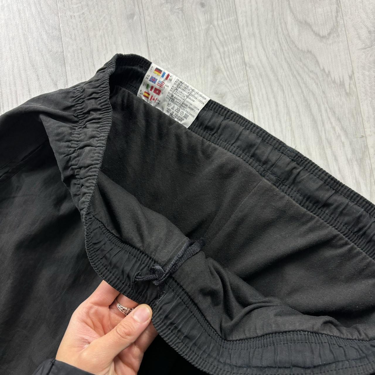 VINTAGE Y2K ADIDAS EQUIPMENT BAGGY TRACKSUIT BOTTOMS BLACK