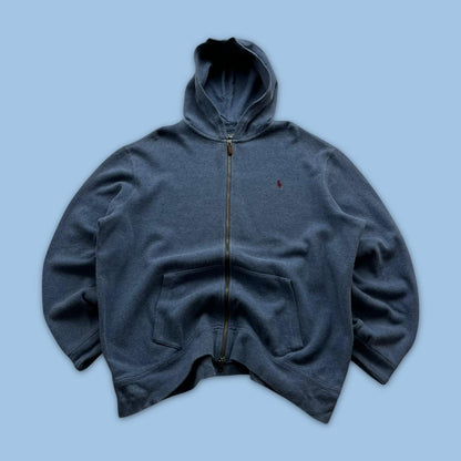 VINTAGE Y2K POLO RALPH LAUREN HOODIE BLUE