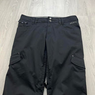 VINTAGE Y2K BURTON LOW RISE SKI PANTS SALOPETTES BLACK