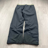 VINTAGE Y2K NIKE LOW RISE BAGGY TRACKSUIT BOTTOMS GREY