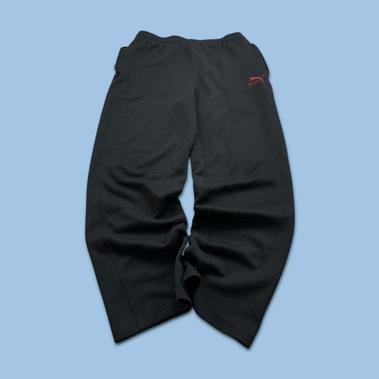 VINTAGE Y2K PUMA BAGGY TRACKSUIT BOTTOMS BLACK