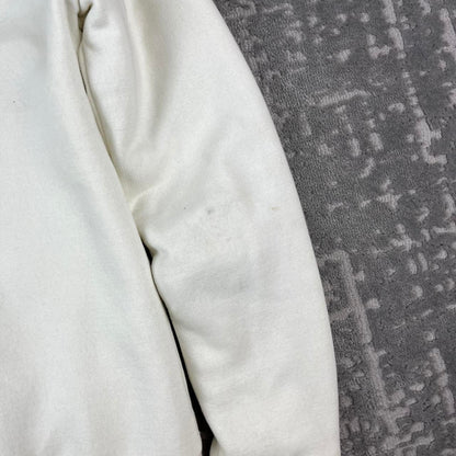 VINTAGE Y2K O’NEILL FLEECE LINED ZIP HOODIE WHITE