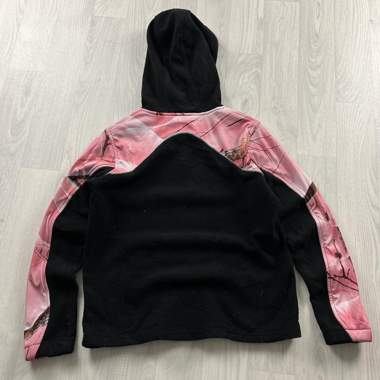 VINTAGE REALTREE HOODIE CAMO PINK BLACK