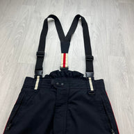 VINTAGE Y2K TRESPASS BAGGY SKI PANTS SALOPETTES BLACK