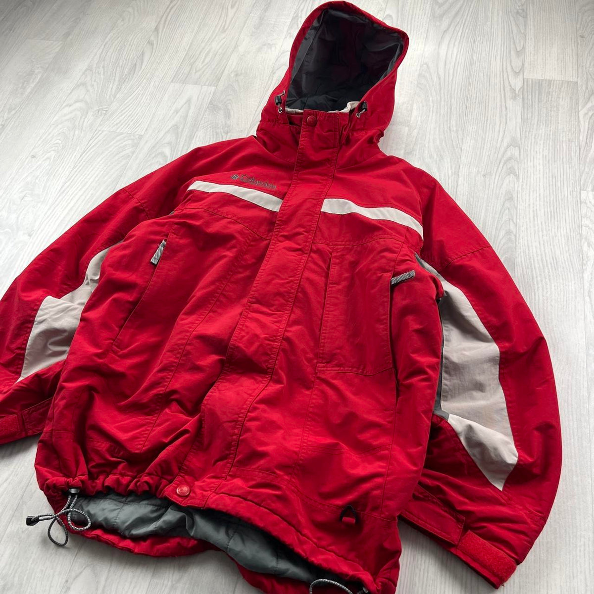 VINTAGE Y2K COLUMBIA TECHNICAL SKI JACKET RED