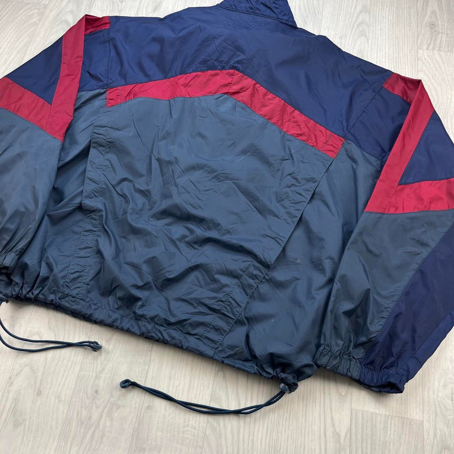 VINTAGE 90s NIKE WINDBREAKER SHELL JACKET BLUE