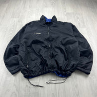 VINTAGE 90s COLUMBIA TECHNICAL PADDED JACKET BLACK