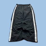 VINTAGE Y2K NIKE LOW RISE BAGGY TRACKSUIT BOTTOMS BLACK
