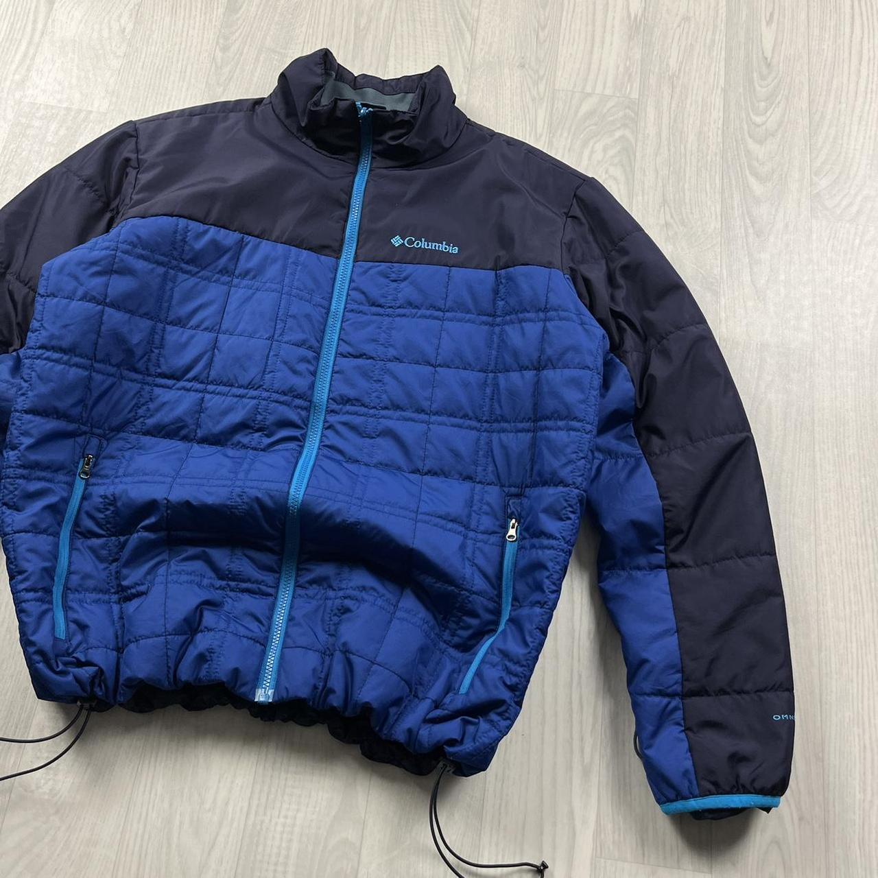 VINTAGE 00s COLUMBIA PUFFER TECHNICAL JACKET BLUE