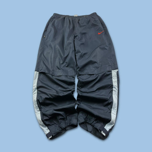 VINTAGE Y2K NIKE BAGGY TRACKSUIT BOTTOMS NAVY