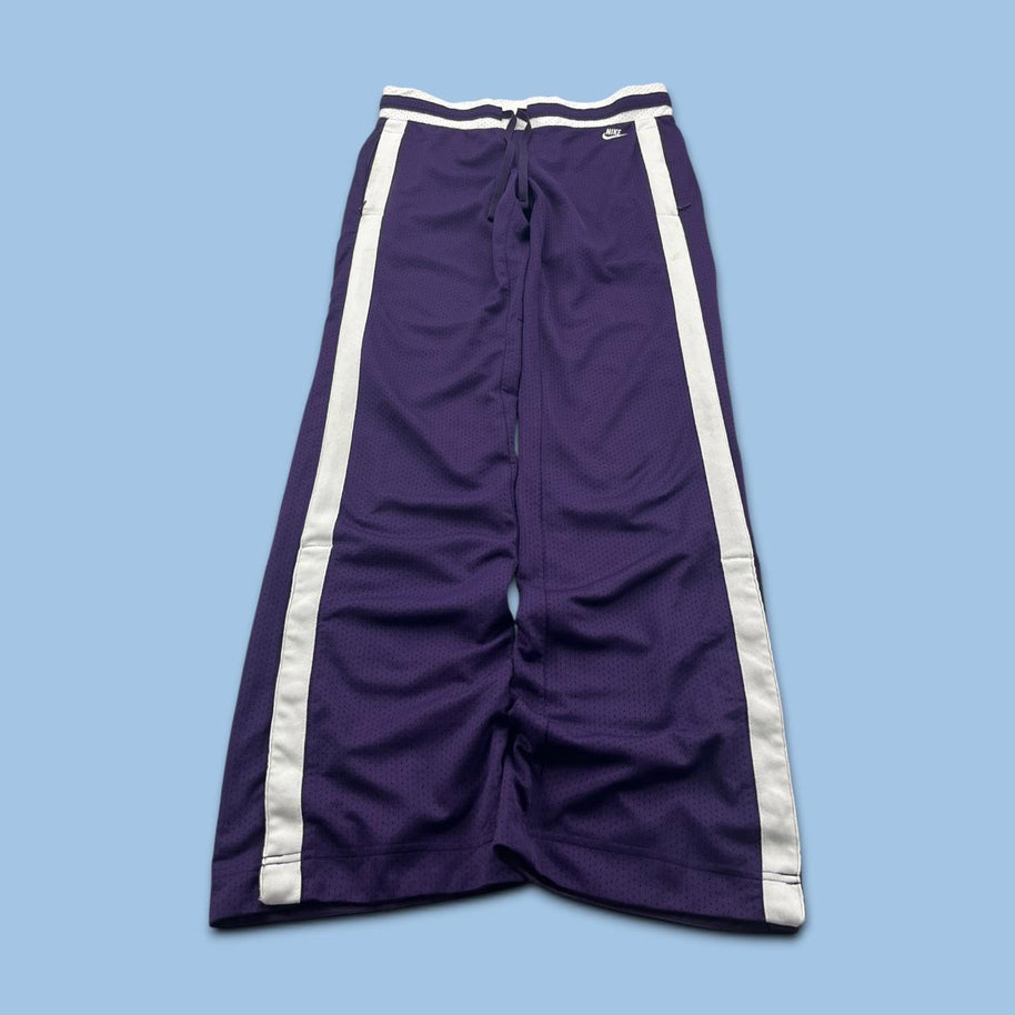 VINTAGE Y2K NIKE LOW RISE TRACKSUIT BOTTOMS PURPLE