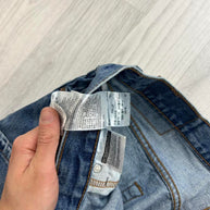 VINTAGE 00s LEVIS 550 BAGGY JEANS BLUE