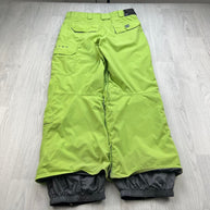 VINTAGE Y2K BURTON BAGGY SKI PANTS SALOPETTES GREEN