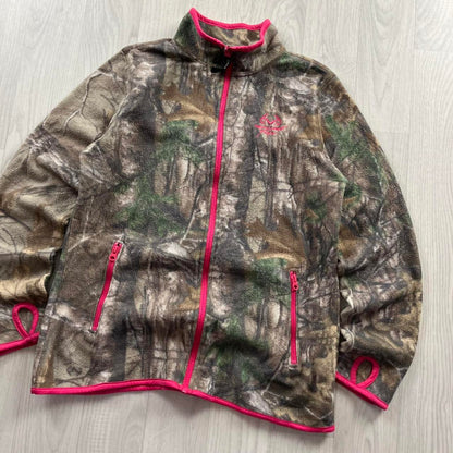 VINTAGE REALTREE ZIP UP FLEECE CAMO