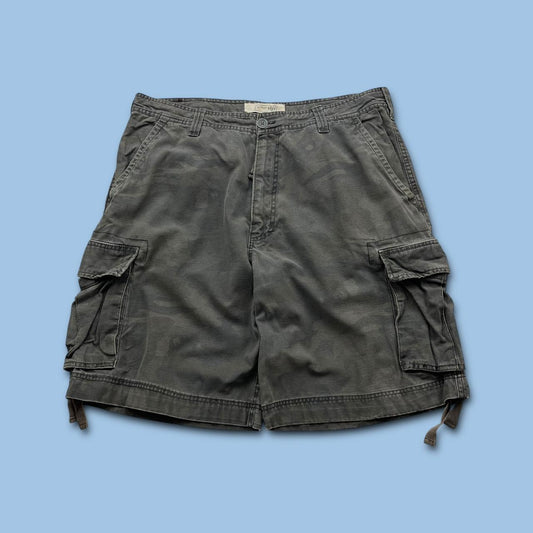 VINTAGE Y2K URBAN UP BAGGY CAMO CARGO SHORTS