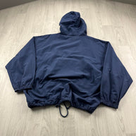VINTAGE Y2K GAP QUARTER ZIP PULLOVER JACKET NAVY BLUE