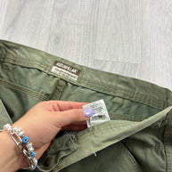 VINTAGE Y2K CATERPILLAR BAGGY CARPENTER JEANS GREEN