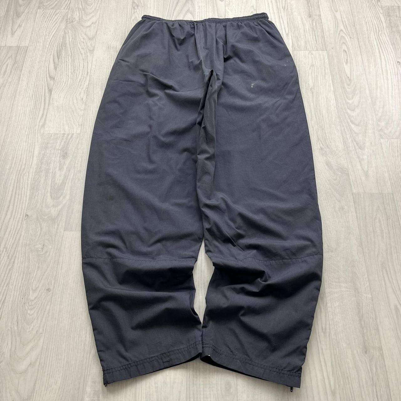 VINTAGE Y2K NIKE BAGGY TRACKSUIT BOTTOMS NAVY