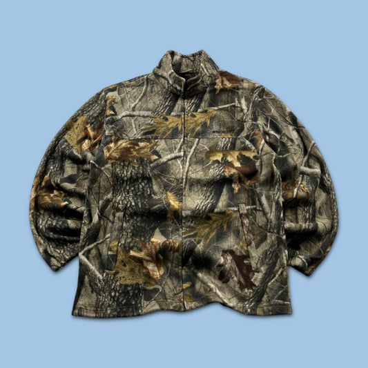 VINTAGE REALTREE ZIP UP FLEECE CAMO