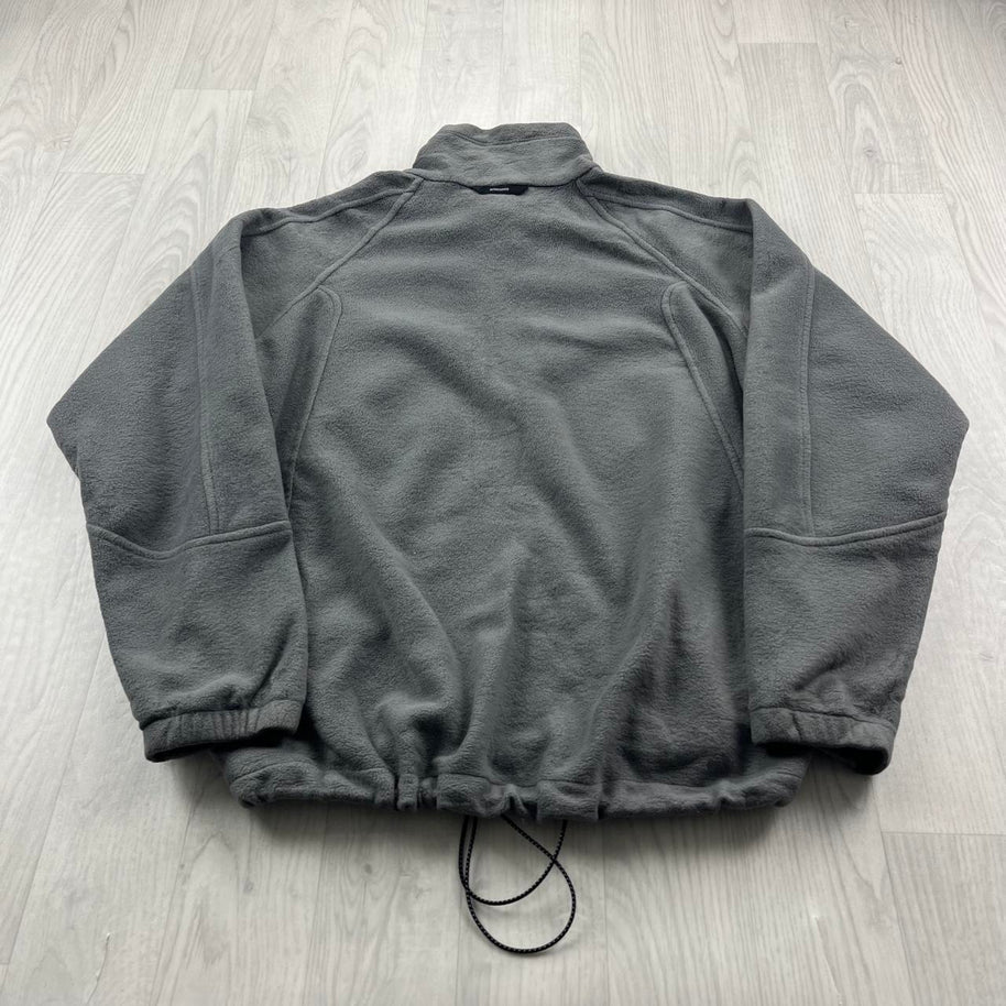 VINTAGE Y2K COLUMBIA TECHNICAL FLEECE JACKET GREY