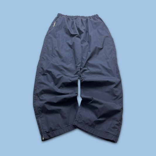 VINTAGE Y2K REEBOK BAGGY TRACKSUIT BOTTOMS NAVY