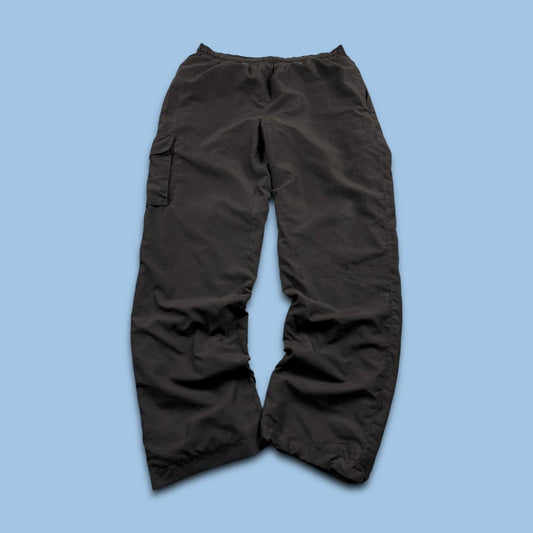 VINTAGE Y2K KAPPA BAGGY TRACKSUIT BOTTOMS BROWN