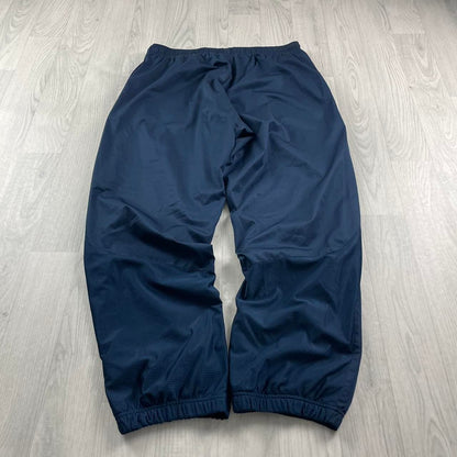 VINTAGE 00s REEBOK BAGGY TRACKSUIT BOTTOMS NAVY (XL)