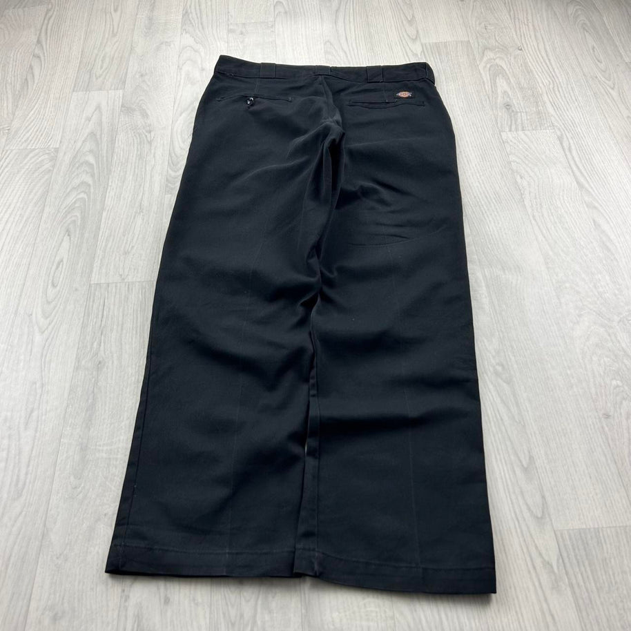 VINTAGE Y2K DICKIES 874 BAGGY TROUSERS BLACK
