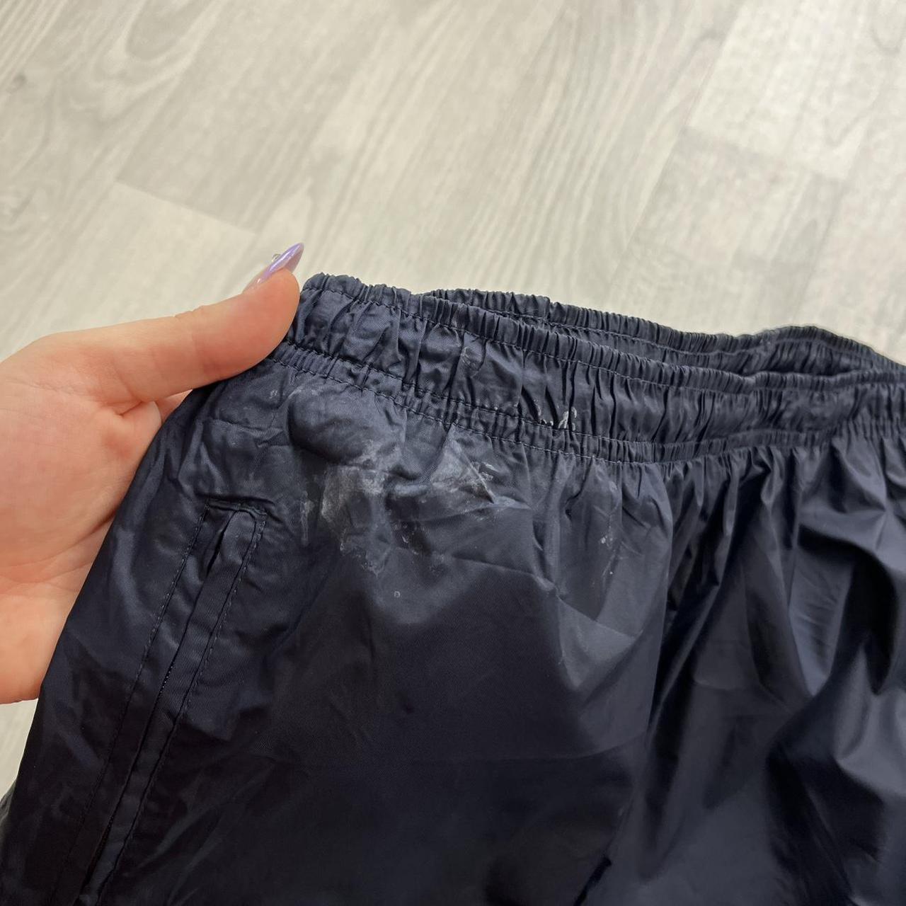 VINTAGE 90s NIKE BAGGY TRACKSUIT BOTTOMS NAVY