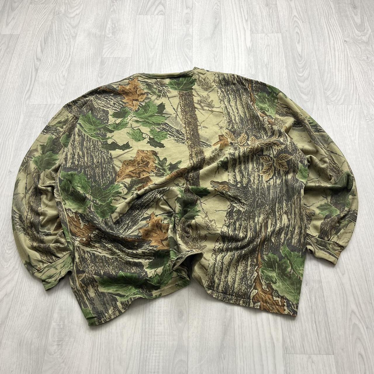 VINTAGE Y2K REALTREE JERZEES LONG SLEEVE T SHIRT CAMO