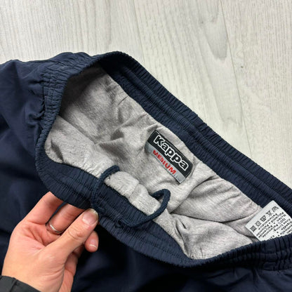 VINTAGE Y2K KAPPA BAGGY TRACKSUIT BOTTOMS NAVY