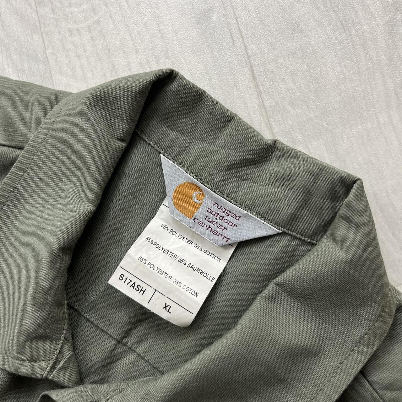 CARHARTT UTILITY SHORT SLEEVE SHIRT KHAKI