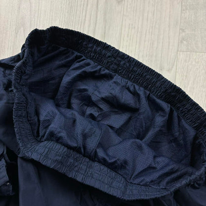 VINTAGE Y2K STARTER BAGGY TRACKSUIT BOTTOMS NAVY