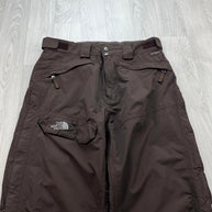 VINTAGE Y2K THE NORTH FACE BAGGY SKI PANTS SALOPETTES BROWN