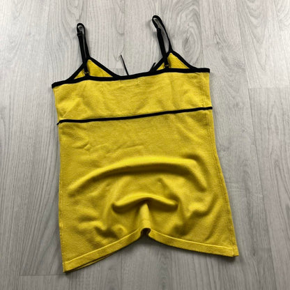 VINTAGE Y2K CAMI TOP YELLOW