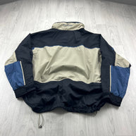 VINTAGE Y2K COLUMBIA TECHNICAL UTILITY JACKET BEIGE / BLACK