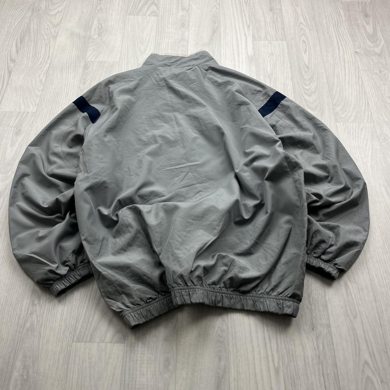 VINTAGE Y2K REEBOK WINDBREAKER TRACKSUIT JACKET GREY