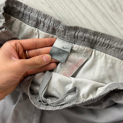 VINTAGE Y2K NIKE BAGGY TRACKSUIT BOTTOMS GREY