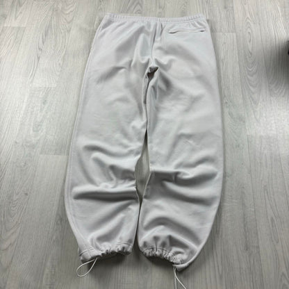 VINTAGE 00s LACOSTE BAGGY COTTON SWEATPANTS WHITE
