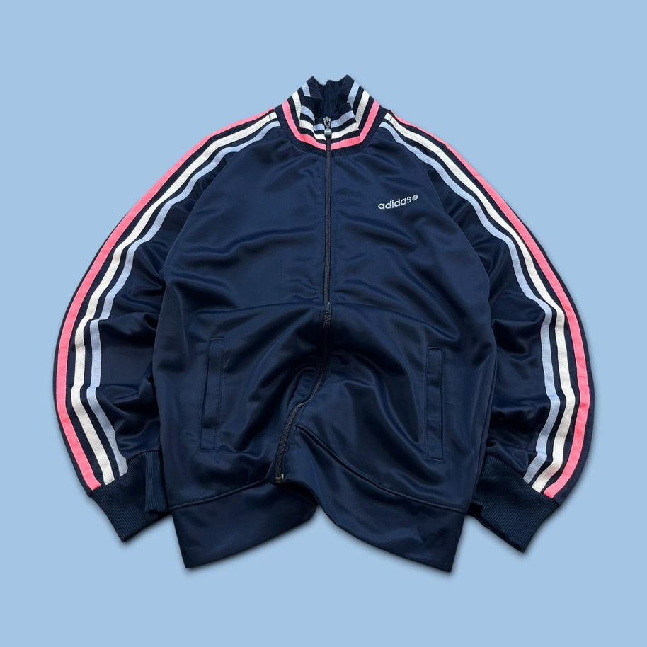VINTAGE Y2K ADIDAS NEO SIDE STRIPE TRACK JACKET NAVY