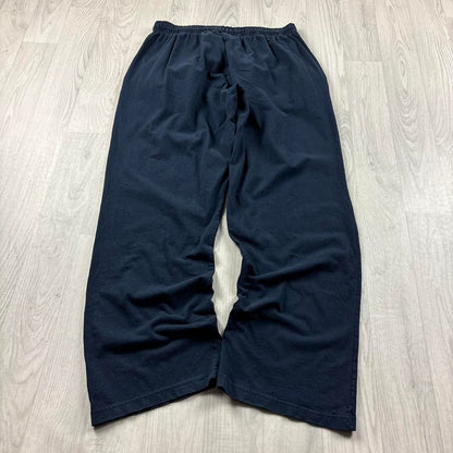 VINTAGE 00s CHAMPION BAGGY LIGHTWEIGHT SWEATPANTS NAVY